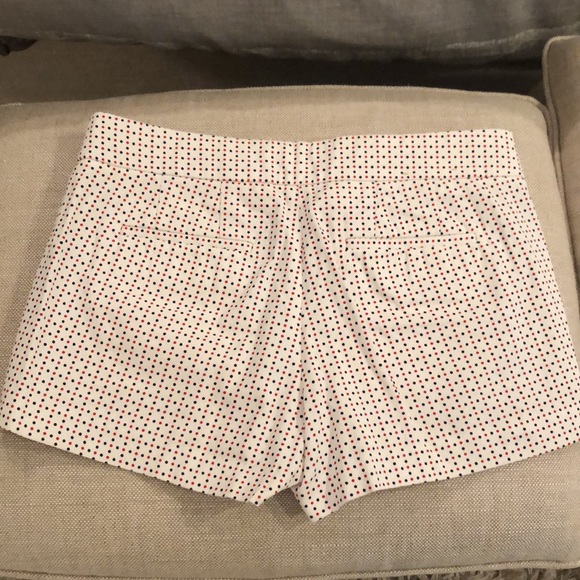 J crew red and blue polka dot shorts. Size 0 - Picture 3 of 4